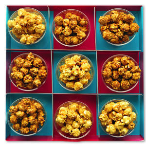 Baked Popcorn Box